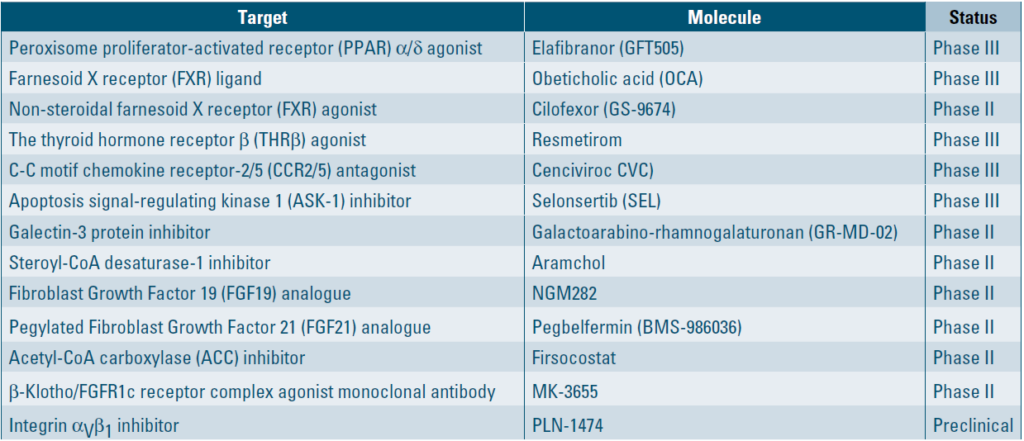 Drugs in Development to Treat NASH