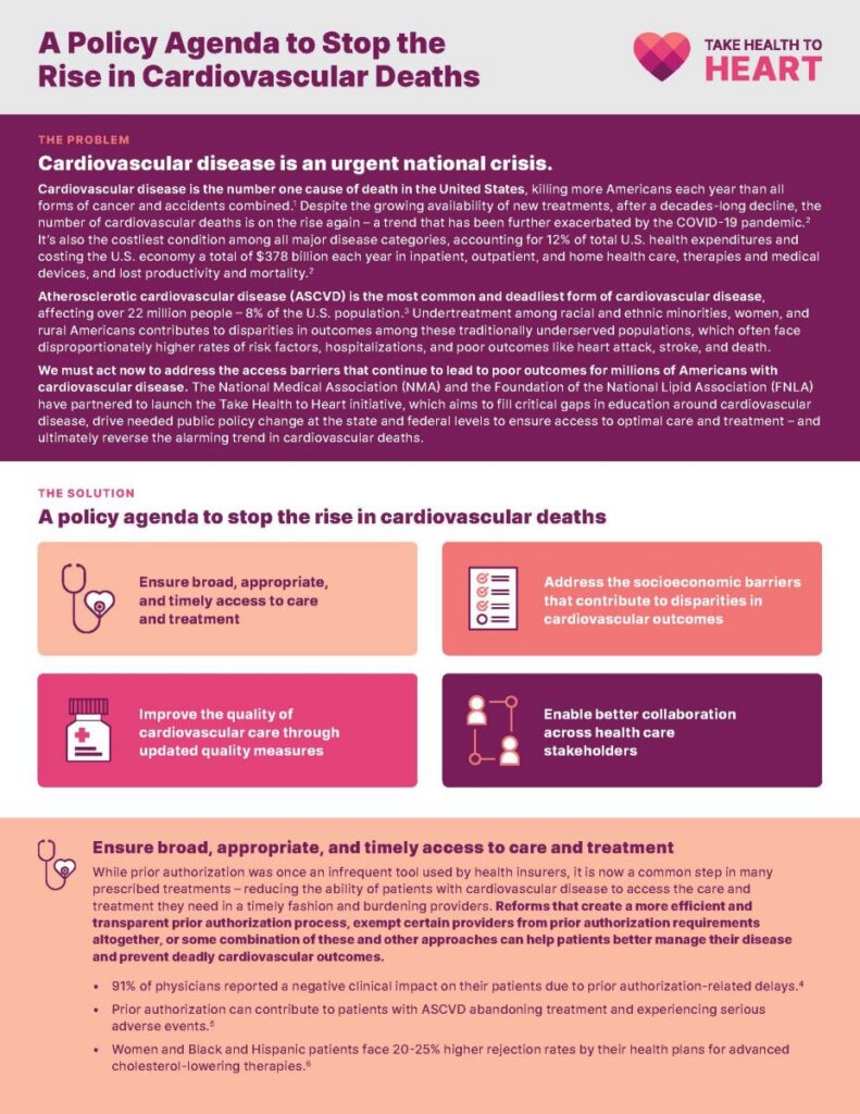 A Policy Agenda to Stop the Rise in Cardiovascular Deaths